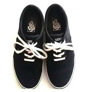 VANS Black and White Sz 7.5